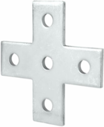 5-HOLE CROSS PLT LEN/W 5-3/8IN HDG