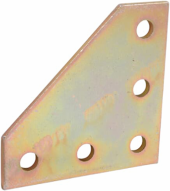 5-HOLE CRN PLT LEN 5-3/8IN STL