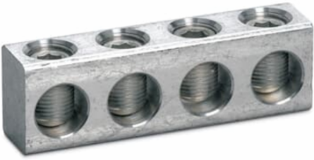 SSCREW PED CONN 12-350 6OUTL OI BLK