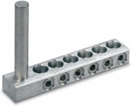 AL PIN TERMINAL BAR WITH COVER
