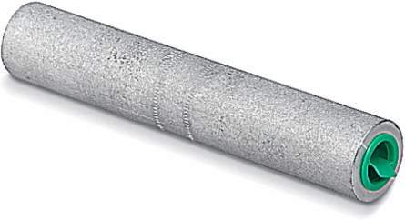 Aluminum Straight Compression Reducing Splice, 3/0 to 1/0, 4 Inch Long