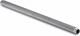 Aluminum Compression Splice - 17 Inch Long, Dual-Rated for 4 Str - 2 Str - 1/0