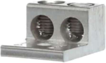 Two-Conductor One-Hole Mount Connector, 14 AWG-1/0 Str, 1-15/32 Inch Length