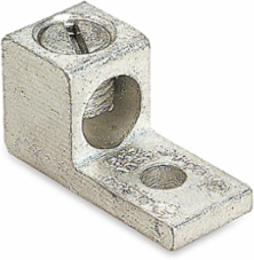 Dual-Rated Mechanical Connector, 14 AWG-2Str, 1-5/32 Inch Length, Aluminum, Tin-Plated