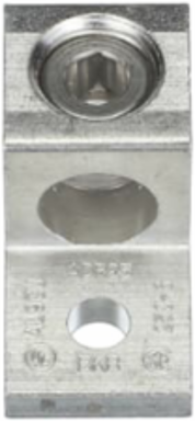 Aluminum One-Hole Mount Dual-Rated Mechanical Connector, Max 250 kcmil