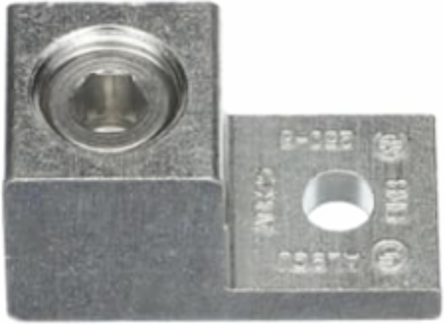 Aluminum One-Hole Mount Dual-Rated Mechanical Connector, Max 250 kcmil