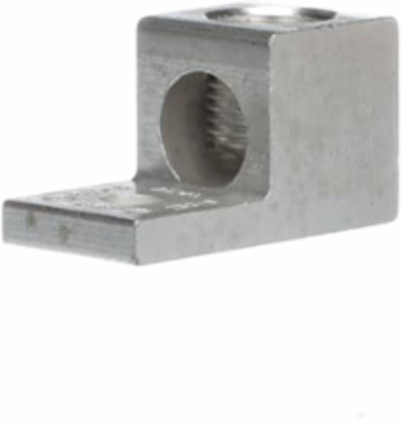 Aluminum One-Hole Mount Dual-Rated Mechanical Connector, Max 250 kcmil