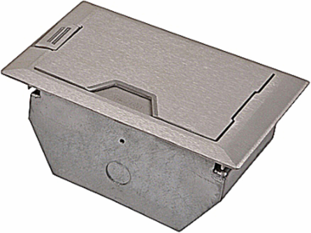 Access Floor Module, 4 Inch Depth, Galvanized Steel, 75 Cubic Inches
