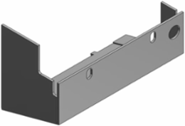 Access Floor Module Cover 4-1/4 Inch Galvanized Steel Blank Power Panel