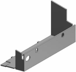 Access Floor Module Cover, 4-1/4 Inch, Galvanized Steel, Duplex Right Side