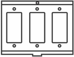 Power Panel with 3 GFCI for AFM 6V Series, Steel Material