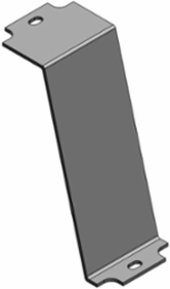 Access Floor Module Cover 4-17/64 Inch Galvanized Steel Sloped 45 Degrees