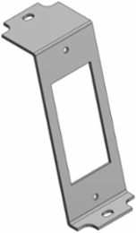 Access Floor Module Cover 4-17/64 Inch Galvanized Steel GFCI Sloped 45 Degrees