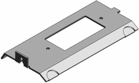 Access Floor Module Cover, Galvanized Steel, Sloped 60 Degrees