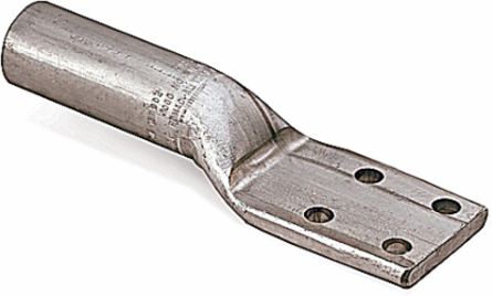 Tin-Plated Aluminum Compression Lug for 1250 KCMIL, 10 Inch x 3 Inch