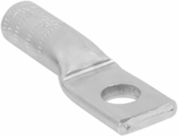 Compression Lug One Hole for #2 Stranded AL9CU, Length 2-5/8 Inch, Tin Plated