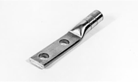 Aluminum Compression Lug 700 kcmil, 8-1/4 Inch Length, Two Hole Pad