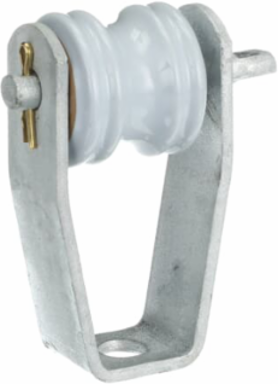 CLEVIS 100A 4-3/16X2-1/8 W/INSULATO