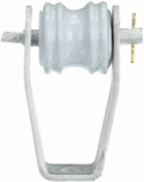 CLEVIS 100A 4-3/16X2-1/8 W/INSULATO