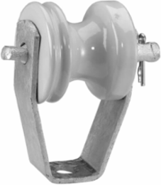CLEVIS 200A 4-3/16X3-1/4 W/INSULATO