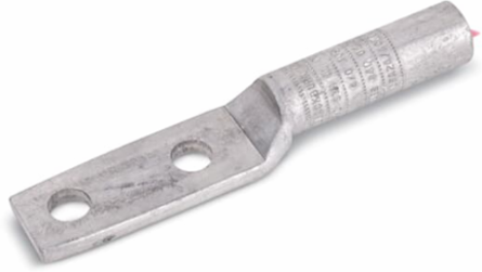 Aluminum Two-Hole Lug 900 ACSR, 1/2 Inch Bolt Size, Compression Connector