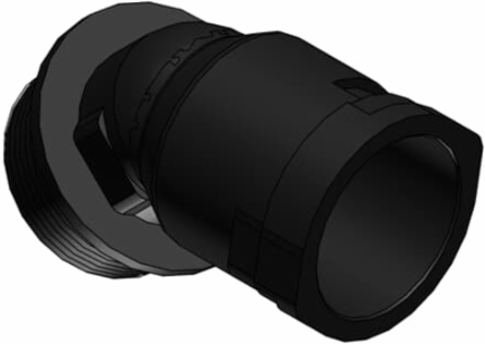 CONDUIT FTNG 45D PG36 NW36 IP66 BLK