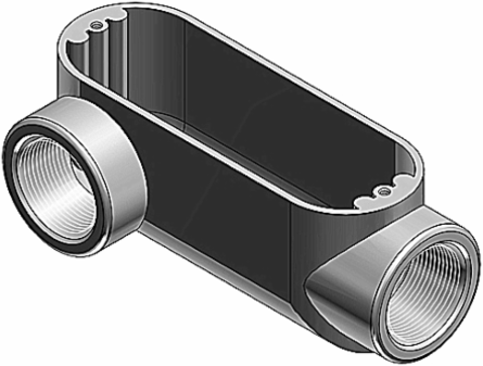 3/4 Inch Die Cast Aluminum Conduit Body for Rigid/IMC Conduit