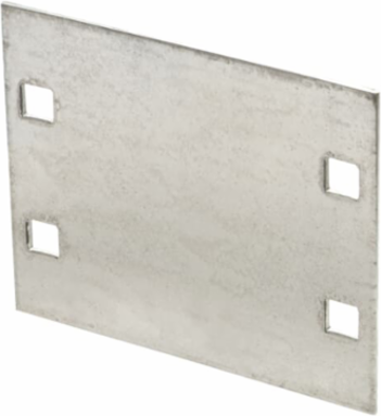 ALUM.3-5/8IND STANDARD SPLICE PLATE