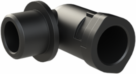 CONDUIT FTNG 90D M16 NW10 IP66 BLK