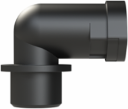 CONDUIT FTNG 90D M16 NW10 IP66 BLK