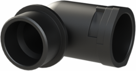 CONDUIT FTNG 90D M32 NW23 IP66 BLK