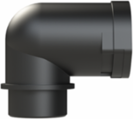 CONDUIT FTNG 90D M32 NW29 IP66 BLK