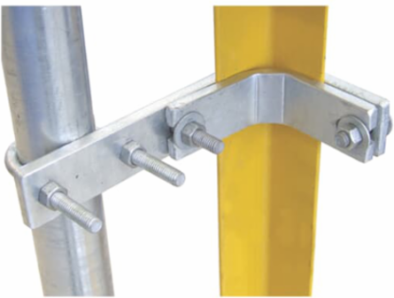 QUICK POLE BRKT KIT FOR ANGLE IRON