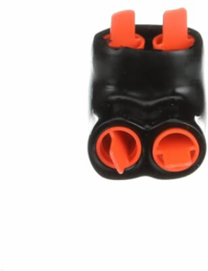 Aluminum Multi-Tap Connector 2-Port, PVC Insulated, 1.15 Inch Length, 600 V