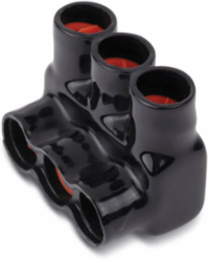 3 Port PVC Connector, 600V, 3.09 Inch Length, 5/16 Inch Hex