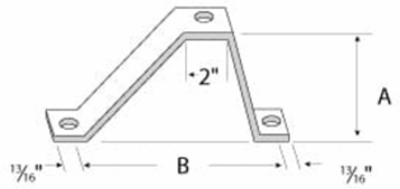 SUPPORT FITTING 14 INCH