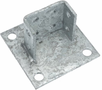 HDG DBL STRUT POST BASE