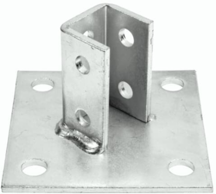 DIAG POST BASE CONN HT3.5 4HOLE GRN