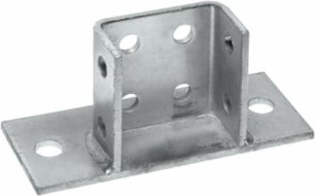 FL POST BASE HT3.5 W3.75 LEN1-5/8
