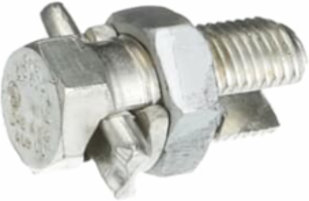 Aluminum Split Bolt Connector 2-8 AWG, Electro Tin-Plated, UL E9809