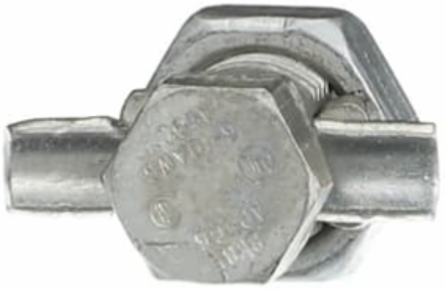 Aluminum Dual-Rated Split-Bolt Connector 6-10 Str, Electro Tin-Plated