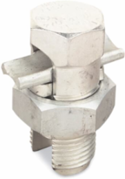 Aluminum Dual-Rated Split-Bolt Connector 2/0-4 Str, Electro Tin-Plated