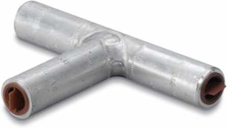 Aluminum Tee Connector 500 kcmil for Aluminum & Copper, 8 Inch Length