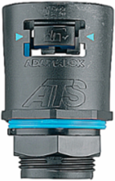 Straight Conduit Fitting 1/2 Inch NPT Thread, 21mm, Polyamide/Nylon 66