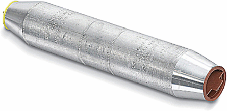 Aluminum Tapered Reducing Splices 4/0-500 Conductor Range, 5-5/8 Inch Length