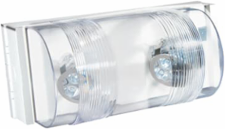 Emergency Lighting Battery Unit, 5 Inch x 11-3/4 Inch, 36W, 2 Lamps, MR16 LED