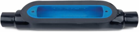 PVC CTD MOGUL COND BODY STR 4IN GRY
