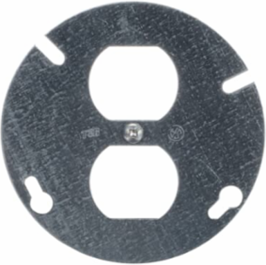 4IN ROUND DUPLEX COVER