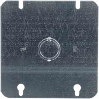 4-11/16IN SQ BLANK FLAT COVER KO