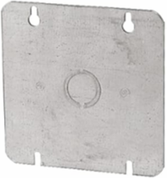 4-11/16IN SQ BLANK FLAT COVER KO